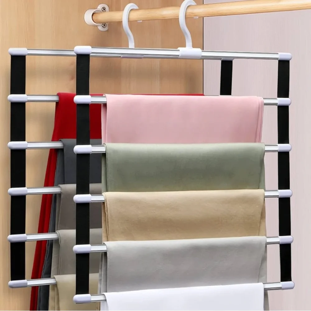 Space Saving Clothes Hangers,4 pack Unused, like new